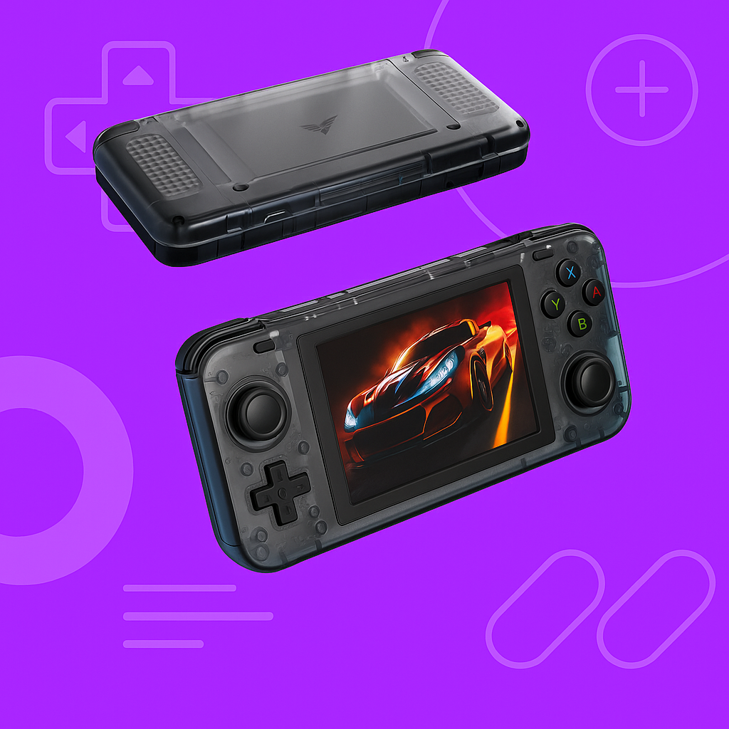 R36H Retro Handheld Video Game Console 3.5 Inch IPS Screen 10000+ Games ARKOS Emulator for PS1/PSP/DC/N64/SS