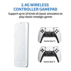 M15 4K Retro Game Stick – 50,000+ Games, Dual Wireless Controllers, HDMI Plug & Play