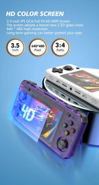 R36H Retro Handheld Video Game Console 3.5 Inch IPS Screen 10000+ Games ARKOS Emulator for PS1/PSP/DC/N64/SS