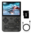 GAMINJA K36 Retro Handheld Game Console – 3.5” IPS Screen, 16,000+ Games, 64GB / 128GB