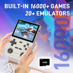 GAMINJA K36 Retro Handheld Game Console – 3.5” IPS Screen, 16,000+ Games, 64GB / 128GB