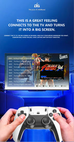 M15 4K Retro Game Stick – 50,000+ Games, Dual Wireless Controllers, HDMI Plug & Play