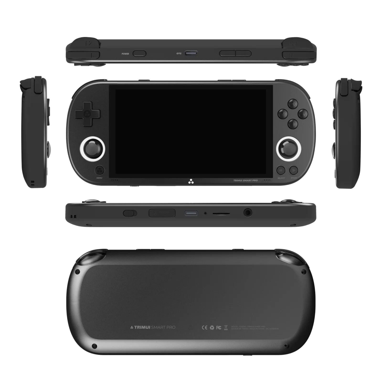 Smart Pro Handheld Game Console – 4.95" IPS Screen, Retro Gaming System with Joystick & RGB Lighting