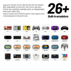 Smart Pro Handheld Game Console – 4.95" IPS Screen, Retro Gaming System with Joystick & RGB Lighting